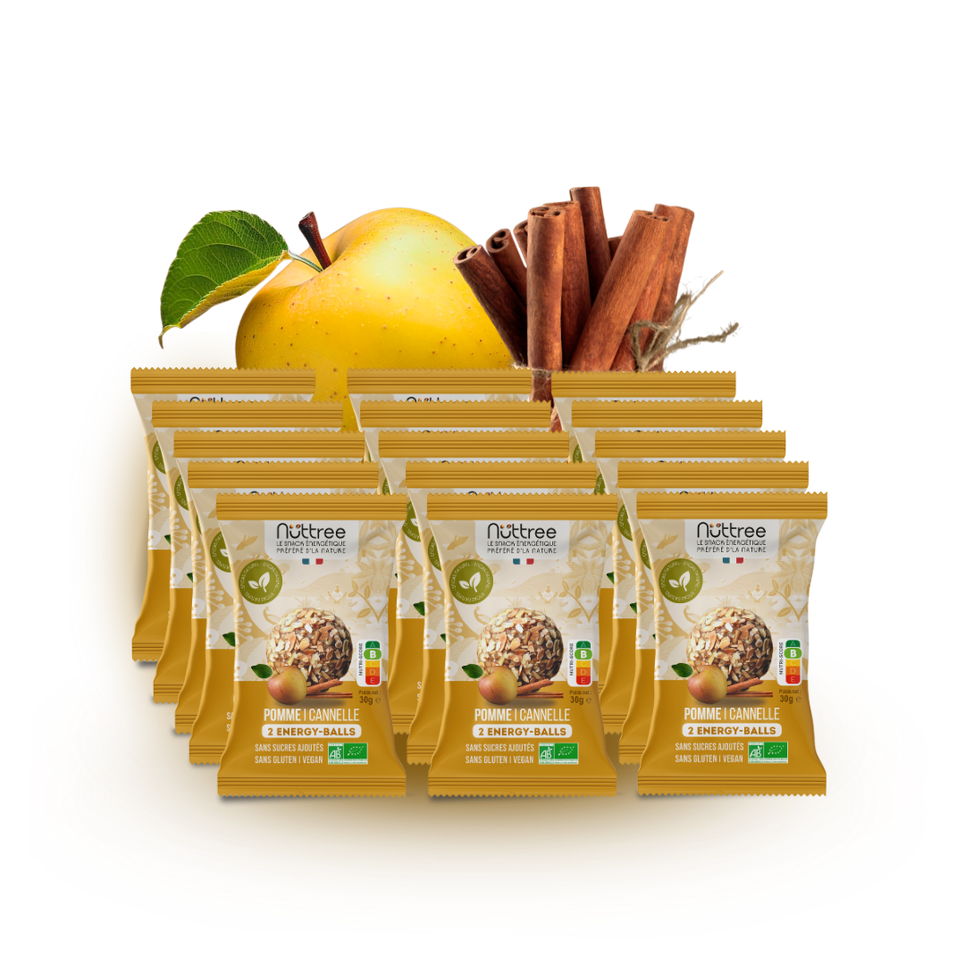 ENERGY-BALLS ORGANIC - DÉLICE | APPLE & CINNAMON