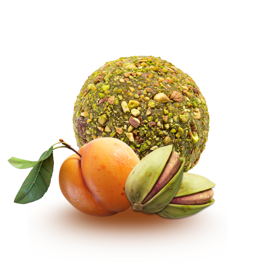 ENERGY-BALLS ORGANIC - DÉLICE | APRICOT & PISTACHIO