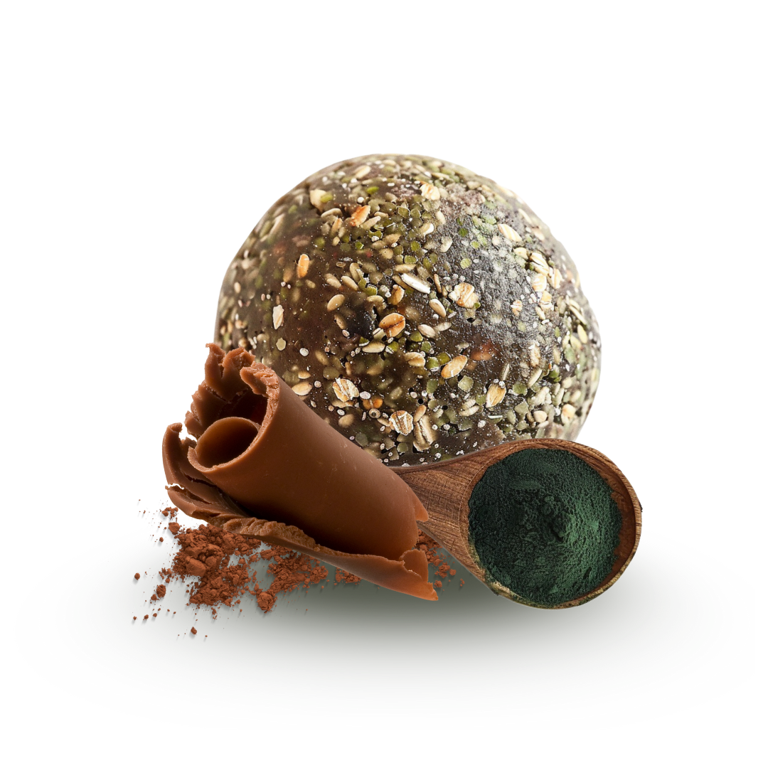 ENERGY-BALLS ORGANIC - PROTEIN | COCOA & SPIRULINA