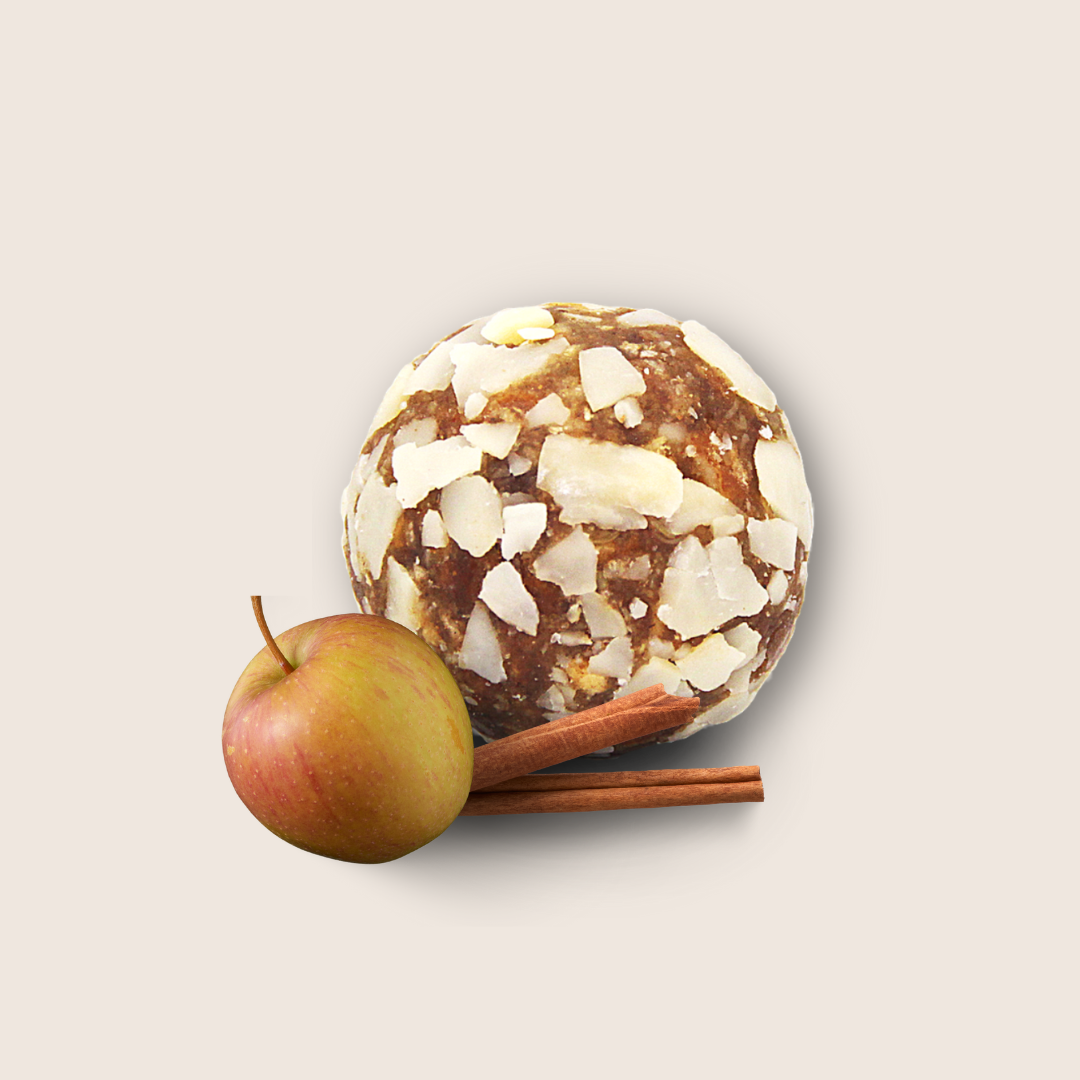 ORGANIC ENERGY-BALLS - BULK - APPLE CINNAMON - 250G