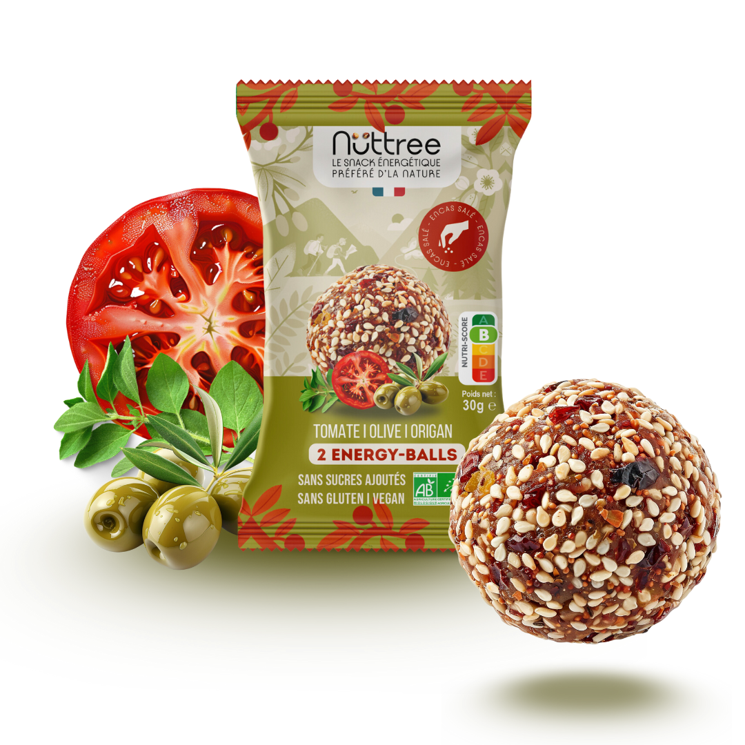 ORGANIC ENERGY-BALLS - SALTY | TOMATO, OLIVE & OREGANO