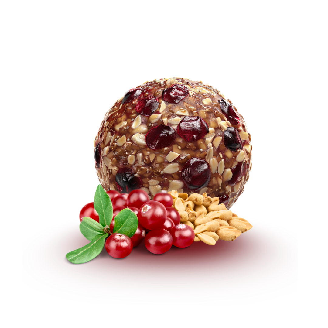 ORGANIC ENERGY-BALLS - DELICE | CRANBERRY &amp; PEANUT