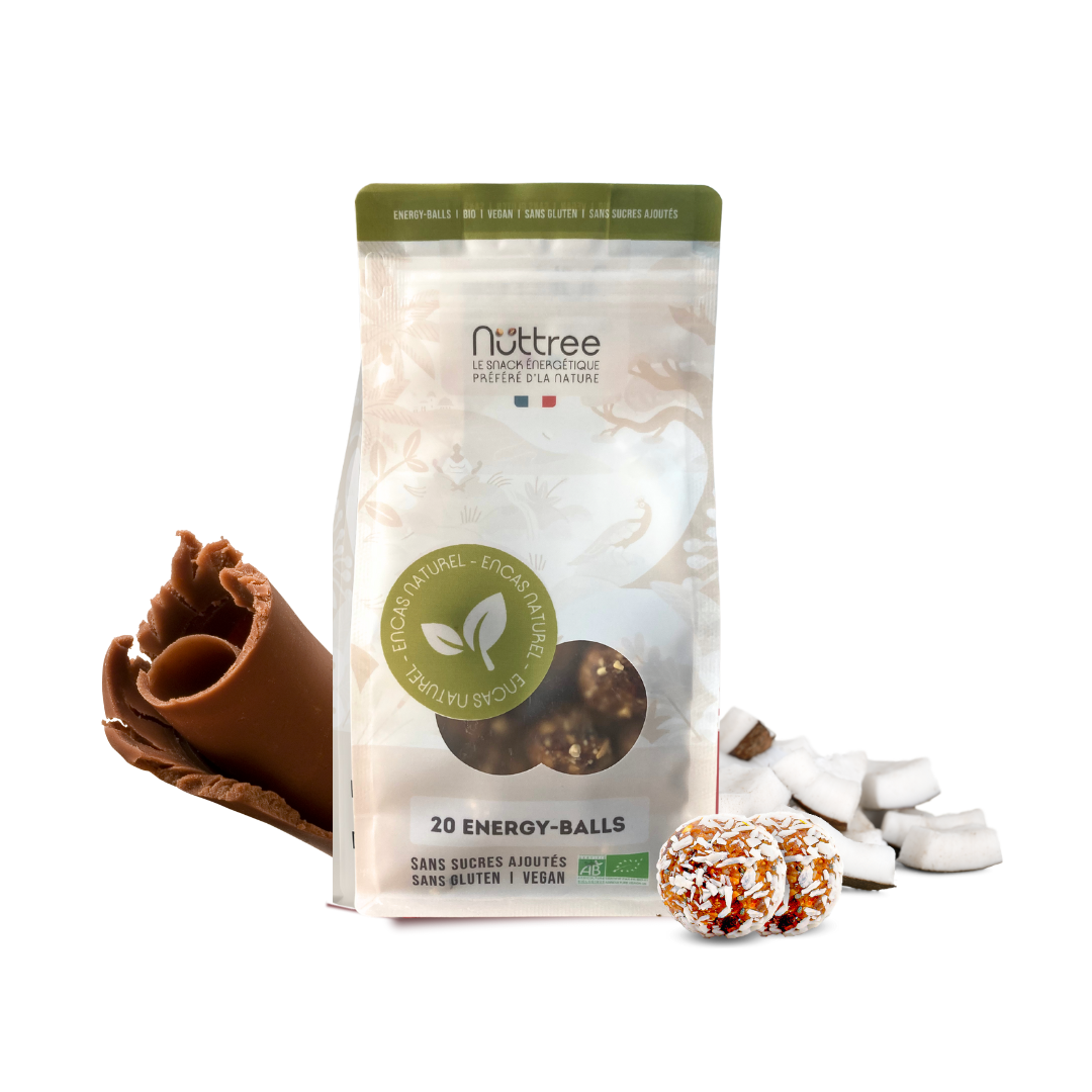 ENERGY-BALLS ORGANIC - DÉLICE | FIG &amp; WALNUT