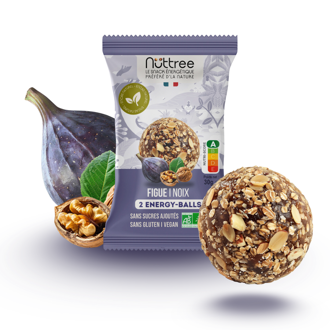 ENERGY-BALLS ORGANIC - DÉLICE | FIG &amp; WALNUT